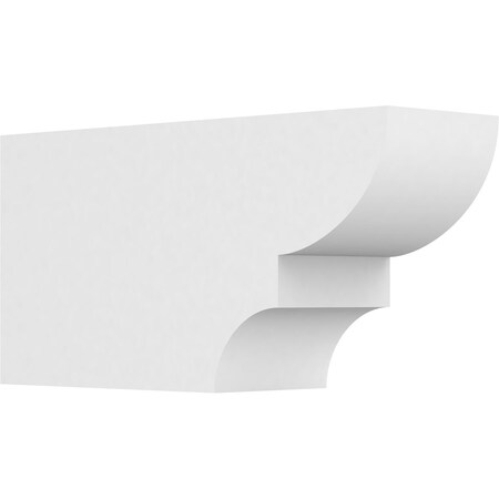 Ekena Millwork Standard Ridgewood Architectural Grade PVC Rafter Tail, 5"W X 8"H X 16"L RFTP05X08X16RID